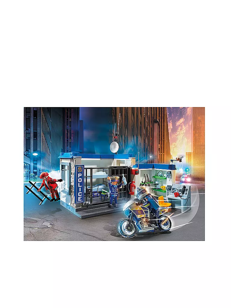 PLAYMOBIL | Polizei: Flucht aus dem Gefängnis 70568 | keine Farbe