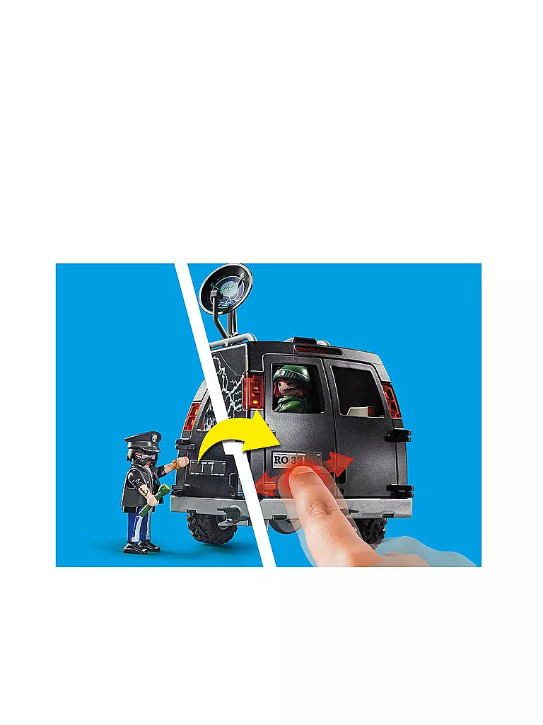 PLAYMOBIL | Polizei-Helikopter: Verfolgung des Fluchtfahrzeugs 70575 | keine Farbe