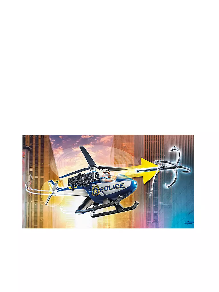 PLAYMOBIL | Polizei-Helikopter: Verfolgung des Fluchtfahrzeugs 70575 | keine Farbe