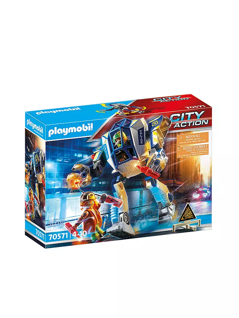 PLAYMOBIL | Polizei-Roboter: Spezialeinsatz 70571 | keine Farbe