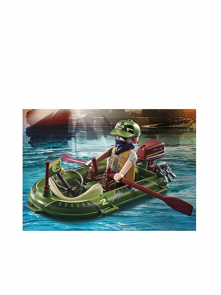 PLAYMOBIL | Polizei-Wasserflugzeug: Schmuggler-Verfolgung 70779 | keine Farbe