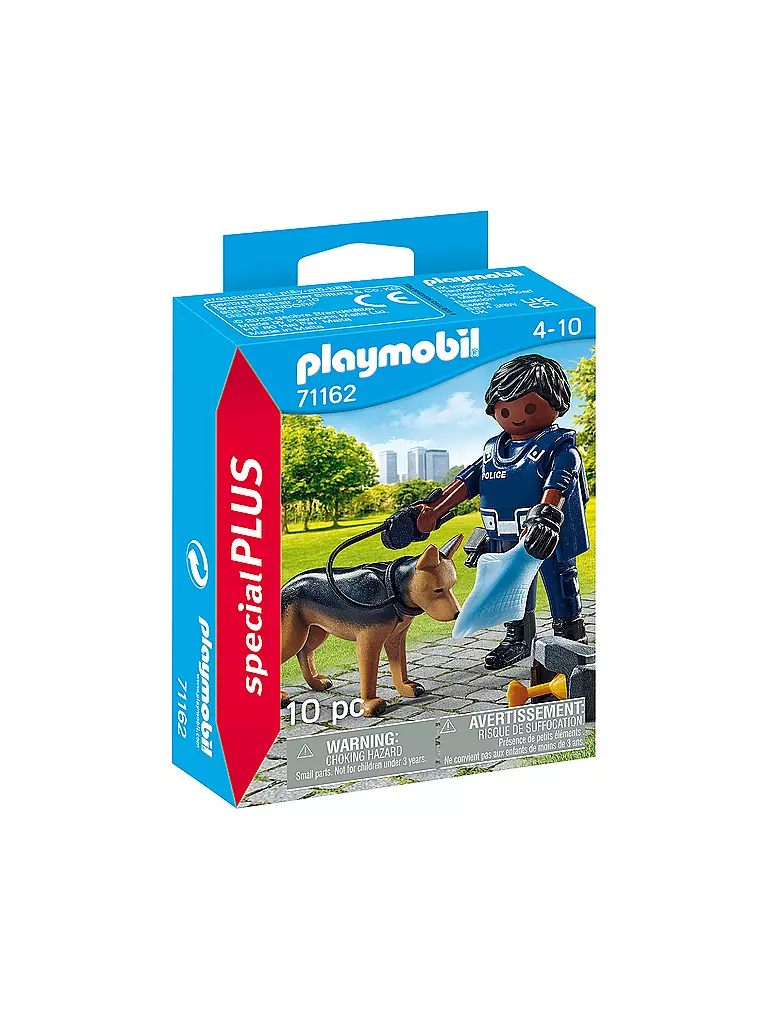 PLAYMOBIL | Polizist mit Spürhund 71162 | keine Farbe