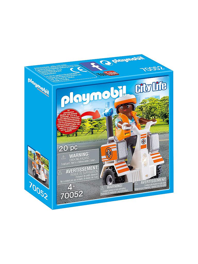 PLAYMOBIL | Rettungs-Balance-Roller 70052 | blau