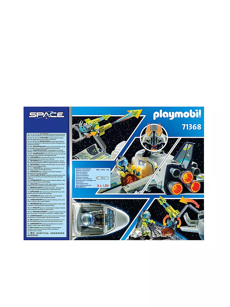 PLAYMOBIL | Space-Shuttle auf Mission | keine Farbe