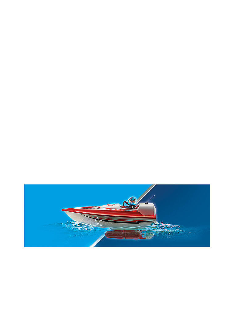 PLAYMOBIL | Speedboot mit Unterwassermotor 70744 | keine Farbe
