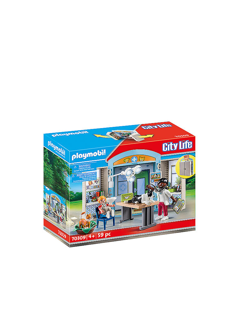 PLAYMOBIL | Spielbox - Beim Tierarzt 70309 | bunt