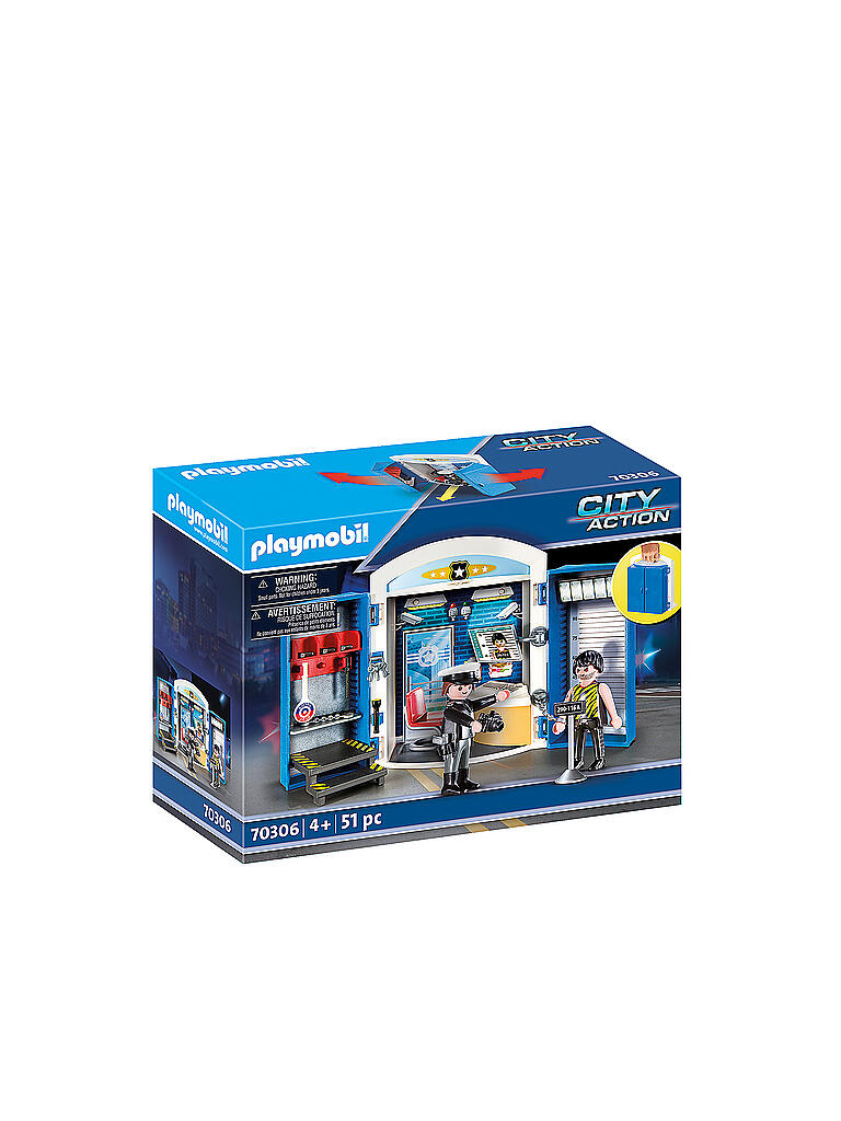 PLAYMOBIL | Spielbox - In der Polizeistation 70306 | bunt