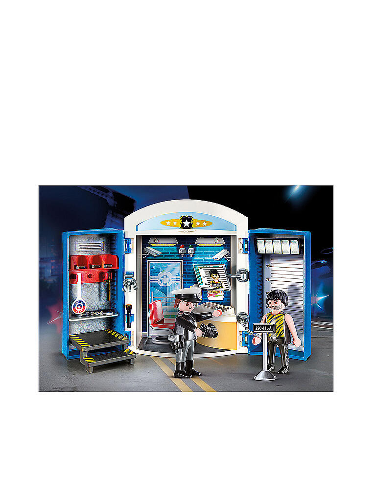 PLAYMOBIL | Spielbox - In der Polizeistation 70306 | bunt