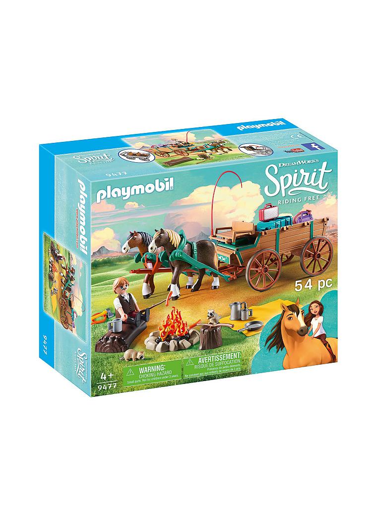 PLAYMOBIL | Spirit - Vater Jim mit Kutsche 9477 | keine Farbe