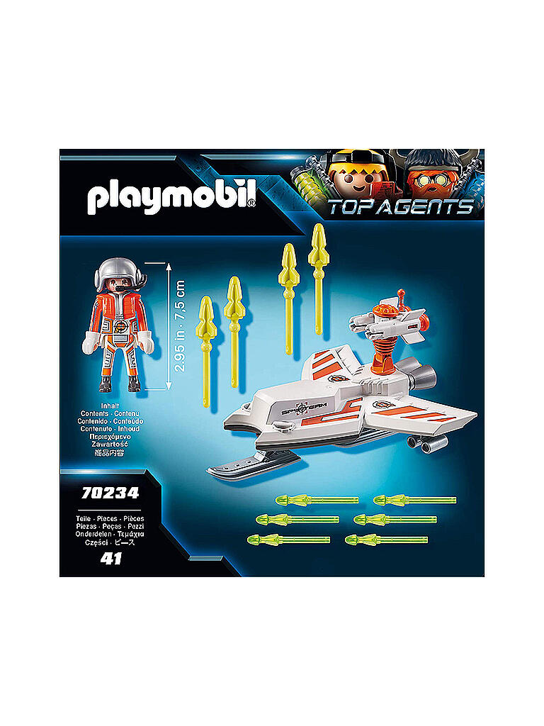 PLAYMOBIL | Spy Team - Fluggleiter 70234 | bunt