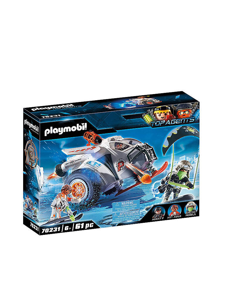 PLAYMOBIL | Spy Team - Schneegleiter 70231 | bunt