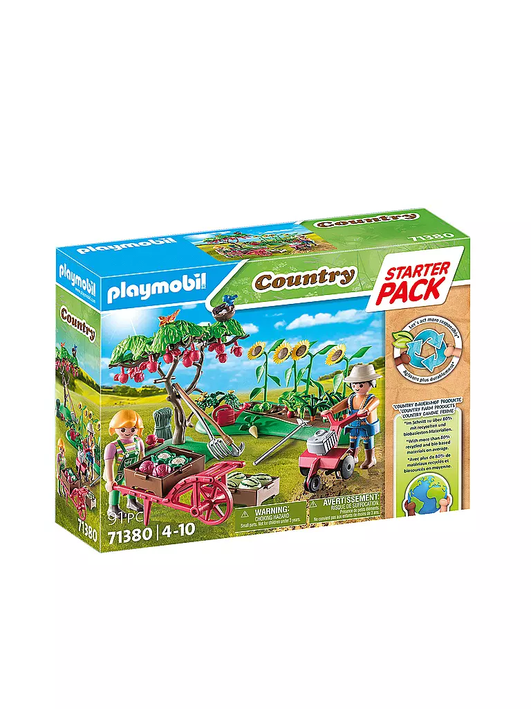 PLAYMOBIL | Starter Pack Bauernhof Gemüsegarten 71380 | keine Farbe