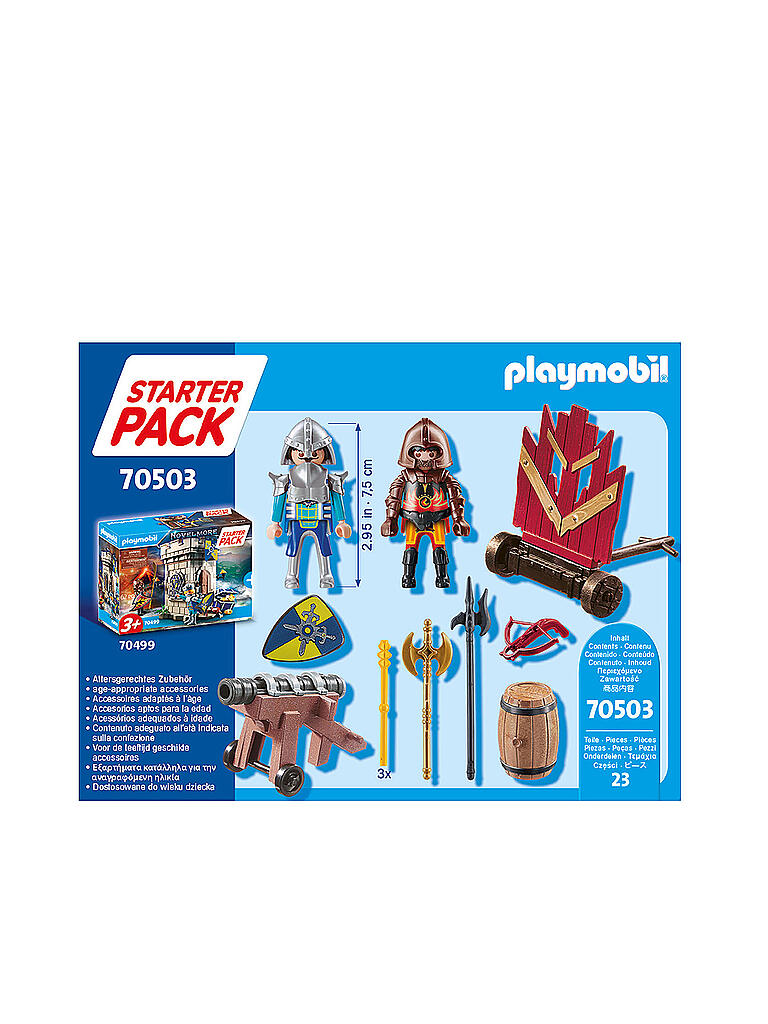 PLAYMOBIL | Starter Pack Novelmore Ergänzungsset 70503 | keine Farbe