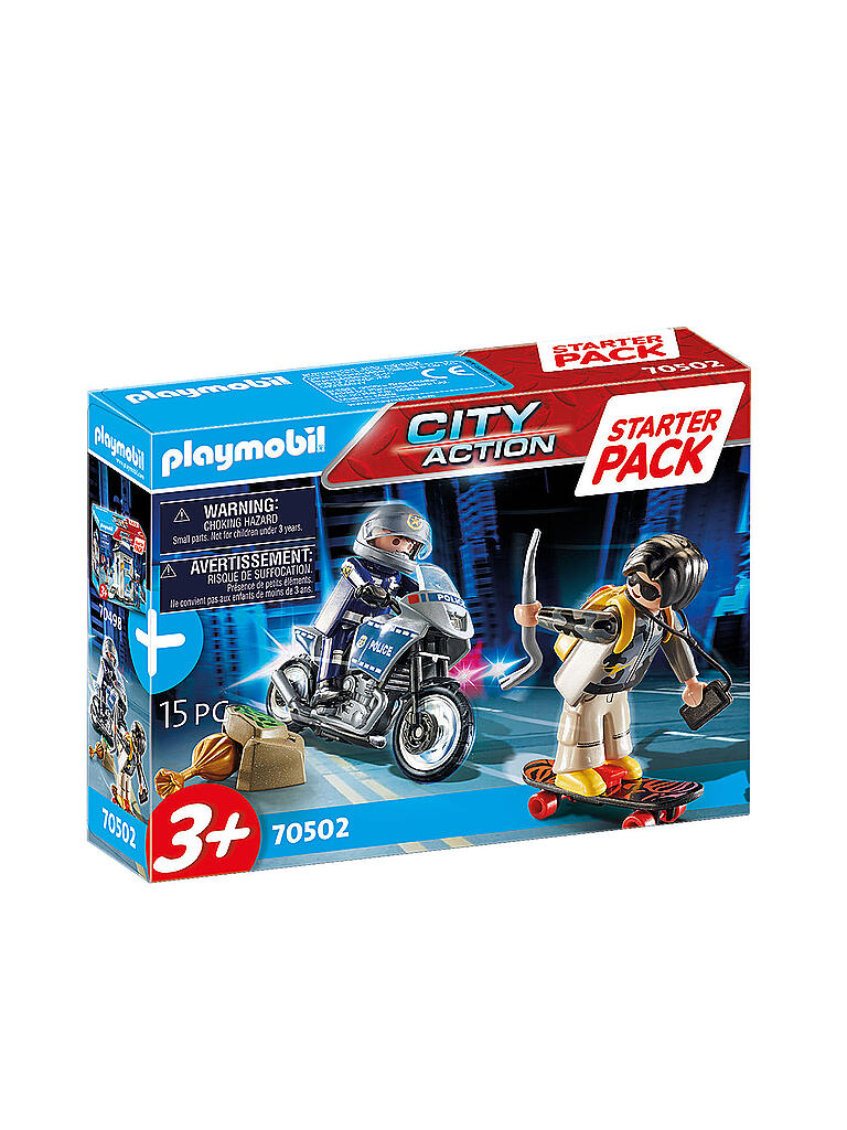 PLAYMOBIL | Starter Pack Polizei Ergänzungsset 70502 | keine Farbe