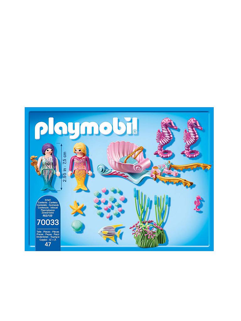 PLAYMOBIL | Starter-Pack Seepferdchenkutsche 70033 | blau