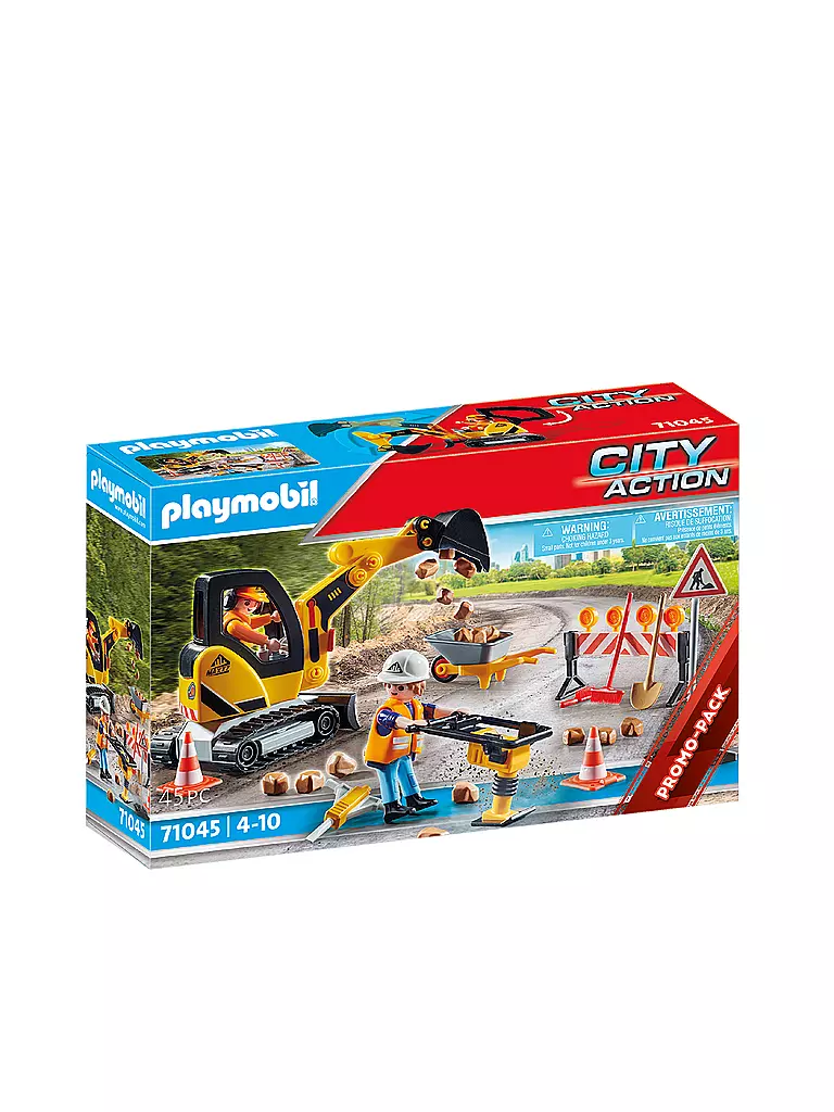 PLAYMOBIL | Straßenbau 71045 | keine Farbe