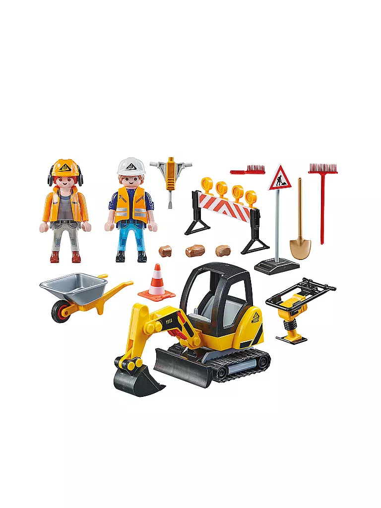 PLAYMOBIL | Straßenbau 71045 | keine Farbe