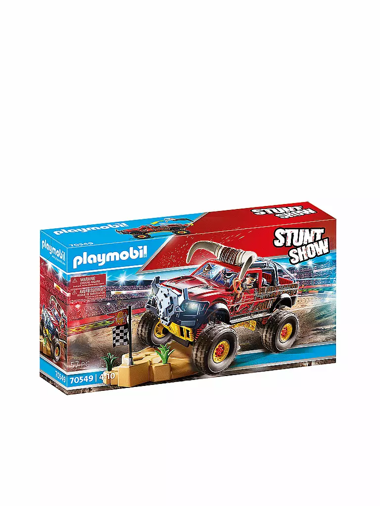 PLAYMOBIL | Stuntshow Monster Truck Horned 70549 | keine Farbe