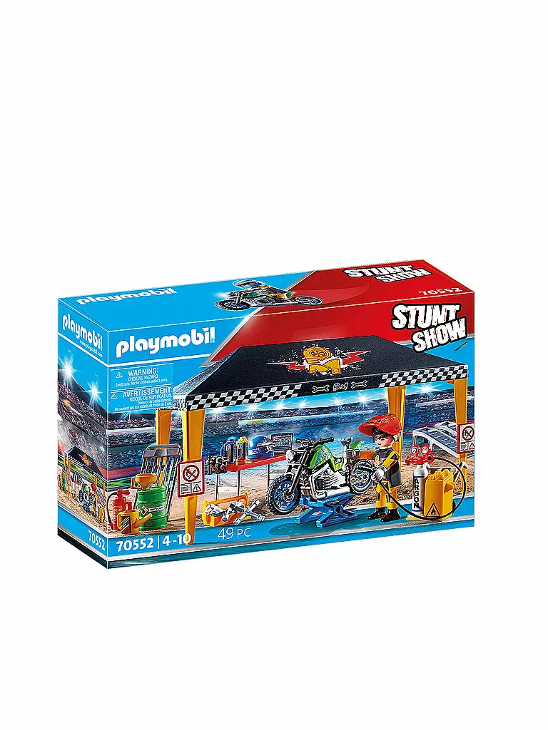 PLAYMOBIL | Stuntshow Werkstattzelt 70552 | keine Farbe