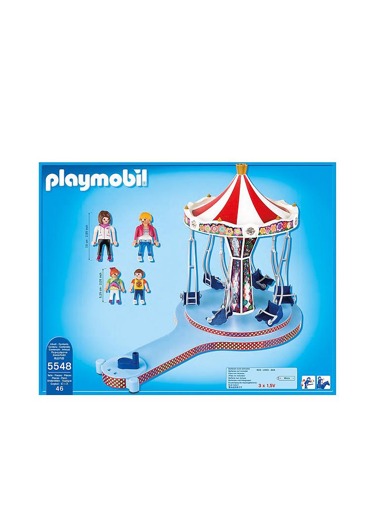 PLAYMOBIL | Summer Fun - Kettenkarussell mit bunter Beleuchtung  5548 | 