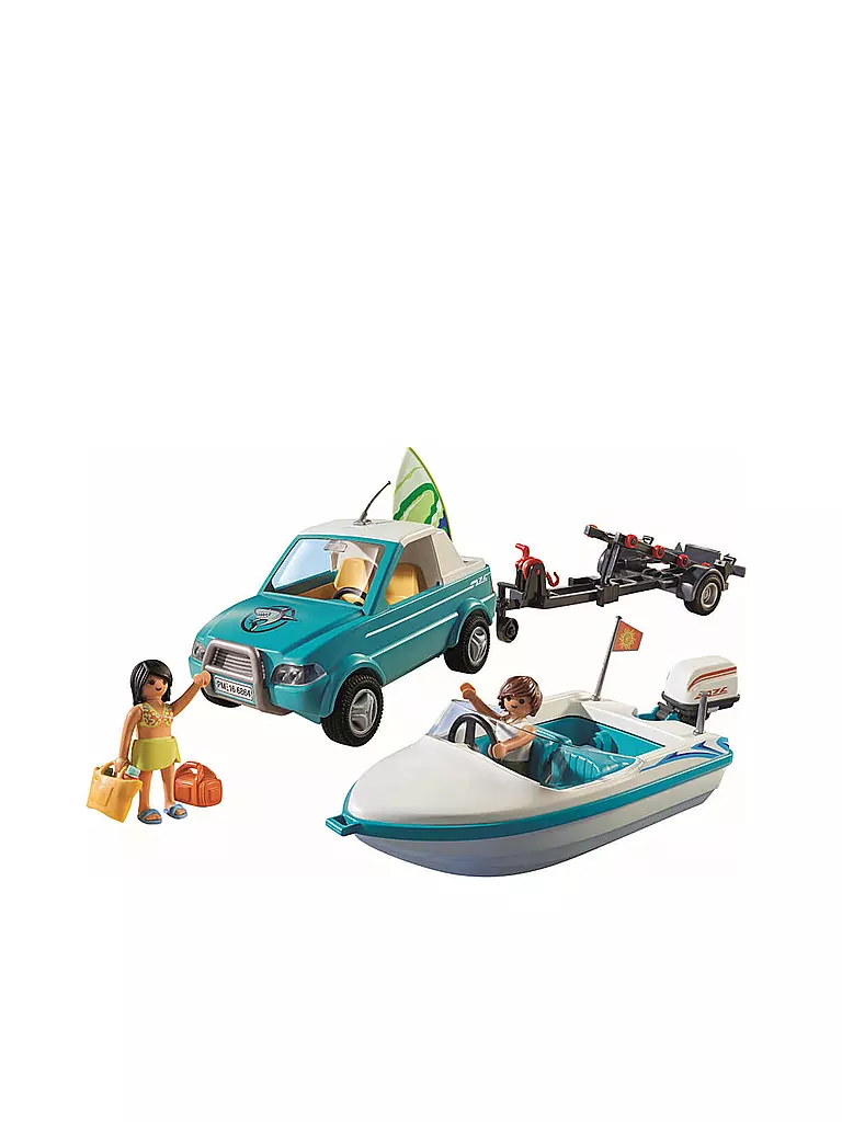 PLAYMOBIL | Surfer-Pickup mit Speedboot 71589 | keine Farbe