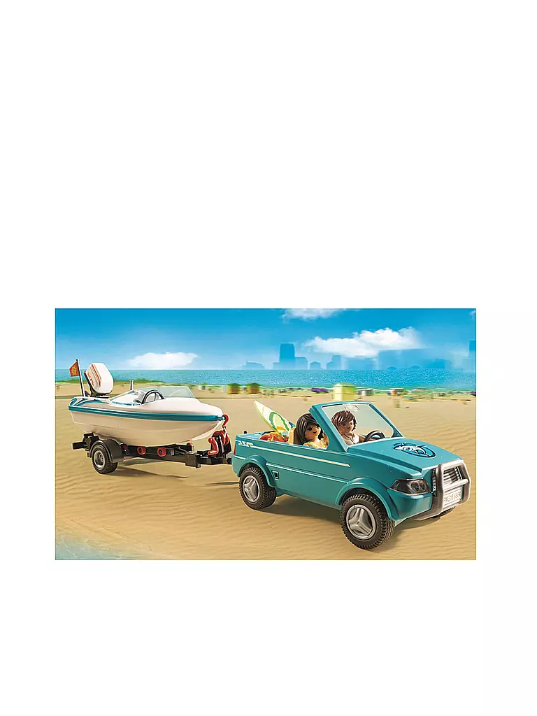 PLAYMOBIL | Surfer-Pickup mit Speedboot 71589 | keine Farbe