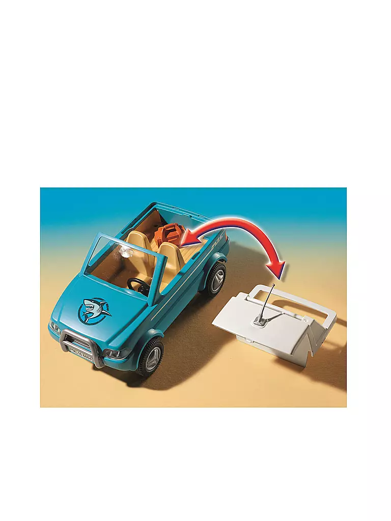 PLAYMOBIL | Surfer-Pickup mit Speedboot 71589 | keine Farbe