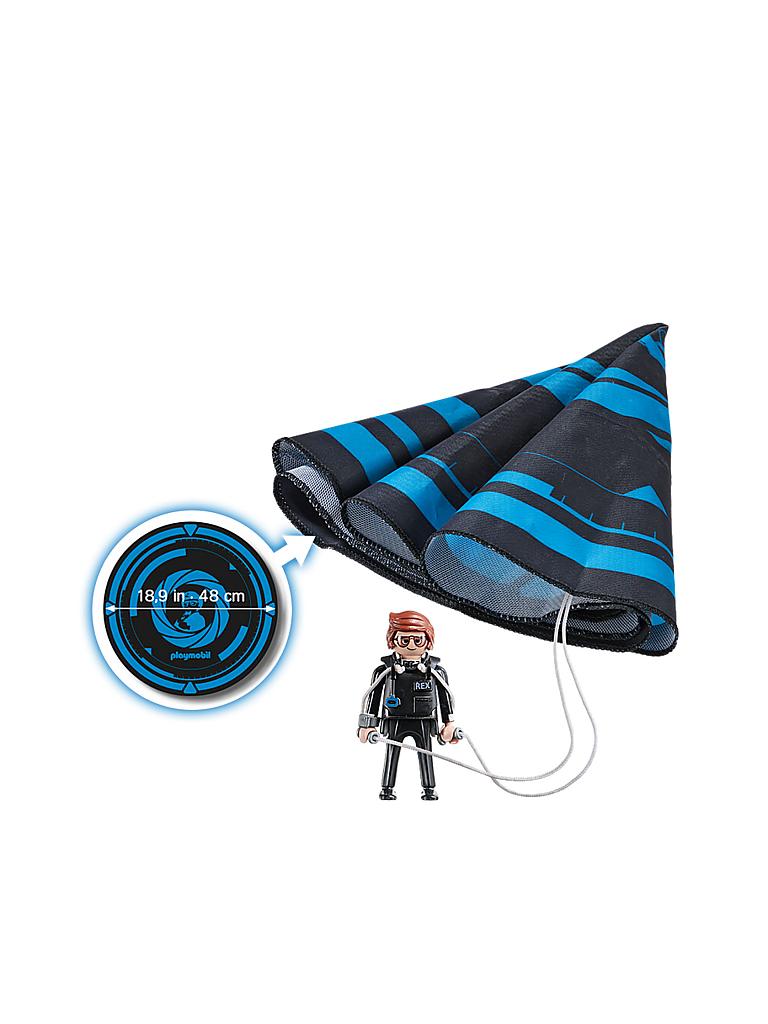 PLAYMOBIL | THE MOVIE Rex Dasher mit Fallschirm 70070 | keine Farbe