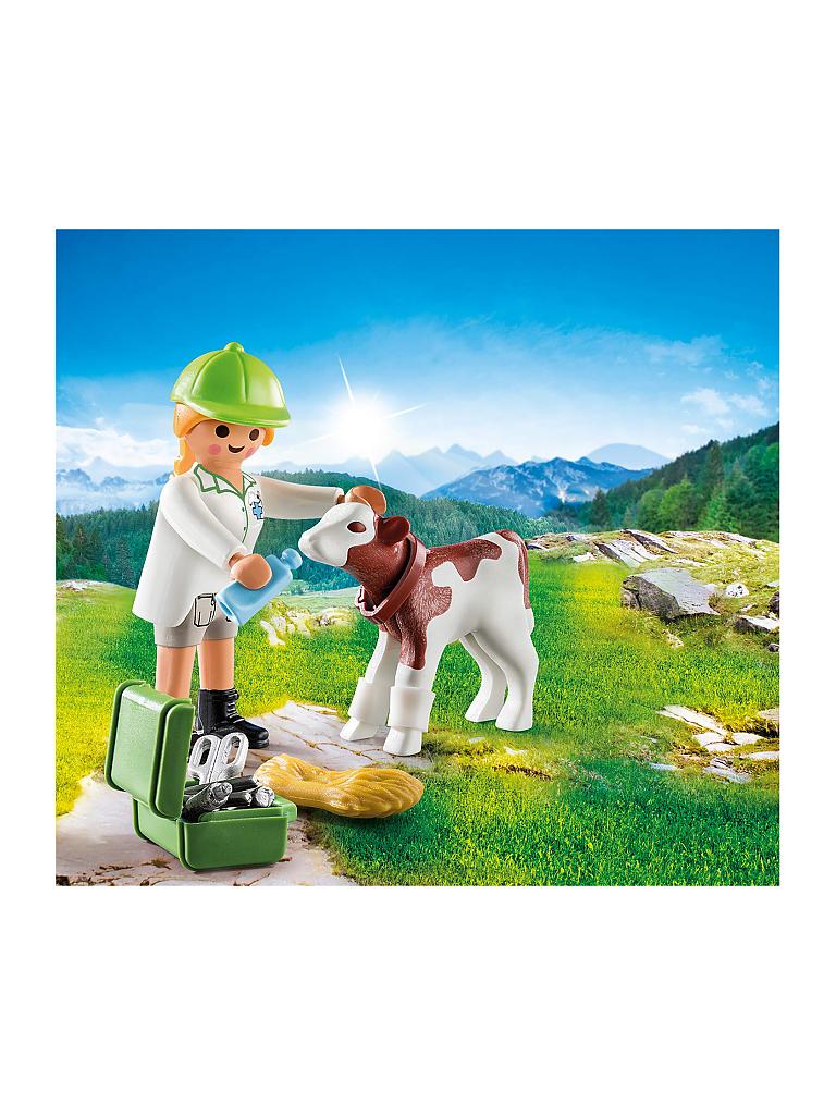 PLAYMOBIL | Tierärztin mit Kälbchen 70252 | keine Farbe