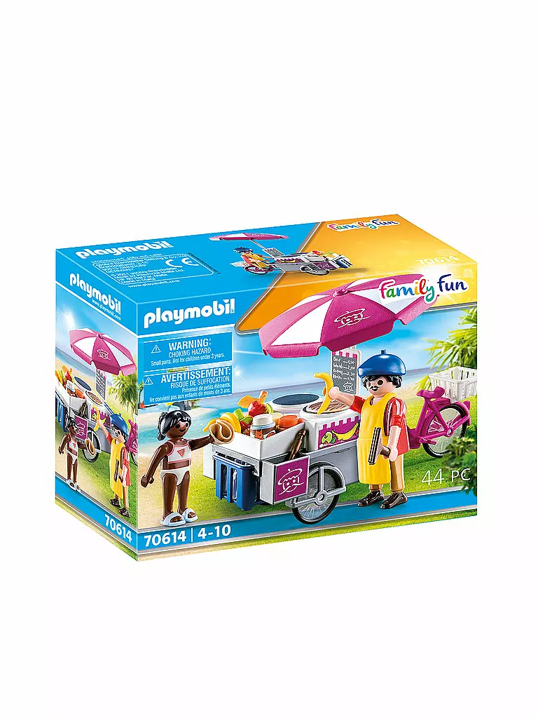 PLAYMOBIL | Tropischer Aqua Park - Mobiler Crêpes-Verkauf 70614 | keine Farbe