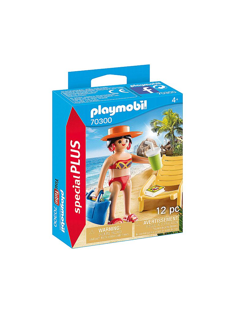 PLAYMOBIL | Urlauberin mit Liegestuhl 70300 | keine Farbe