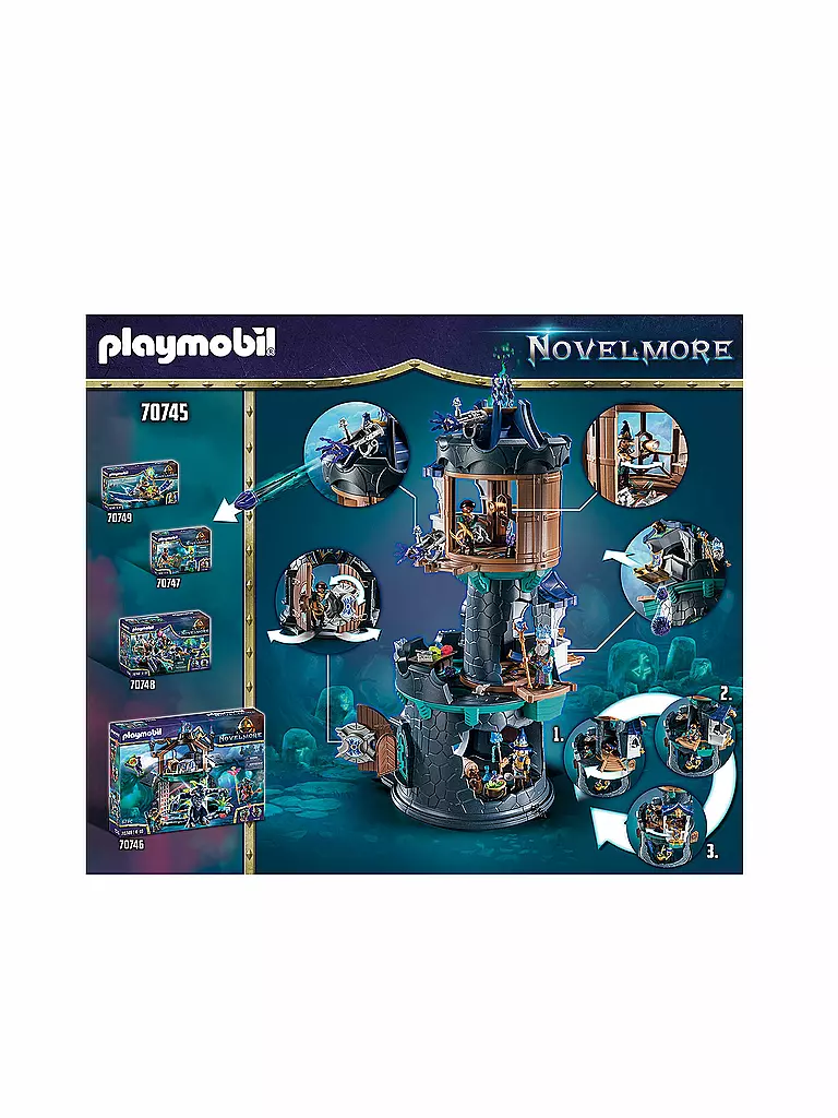 PLAYMOBIL | Violet Vale - Zaubererturm 70745 | keine Farbe