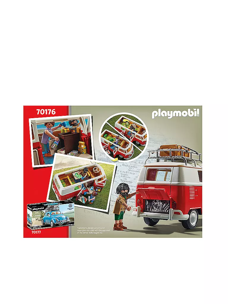 PLAYMOBIL | Volkswagen T1 Camping Bus 70176 | keine Farbe