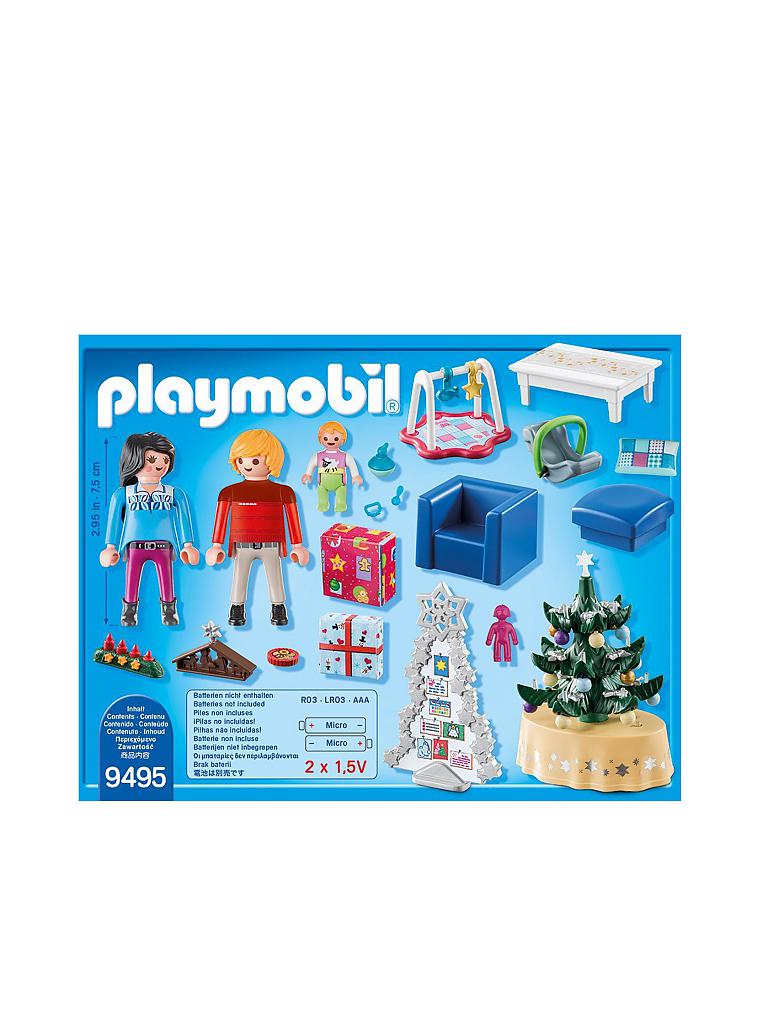 PLAYMOBIL | Weihnachtliches Wohnzimmer 9495 | keine Farbe