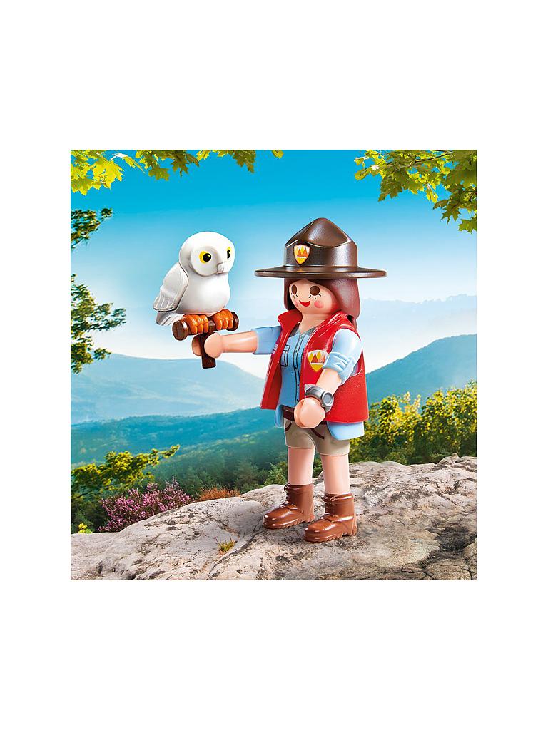 PLAYMOBIL | Wildpark Rangerin 9337 | transparent