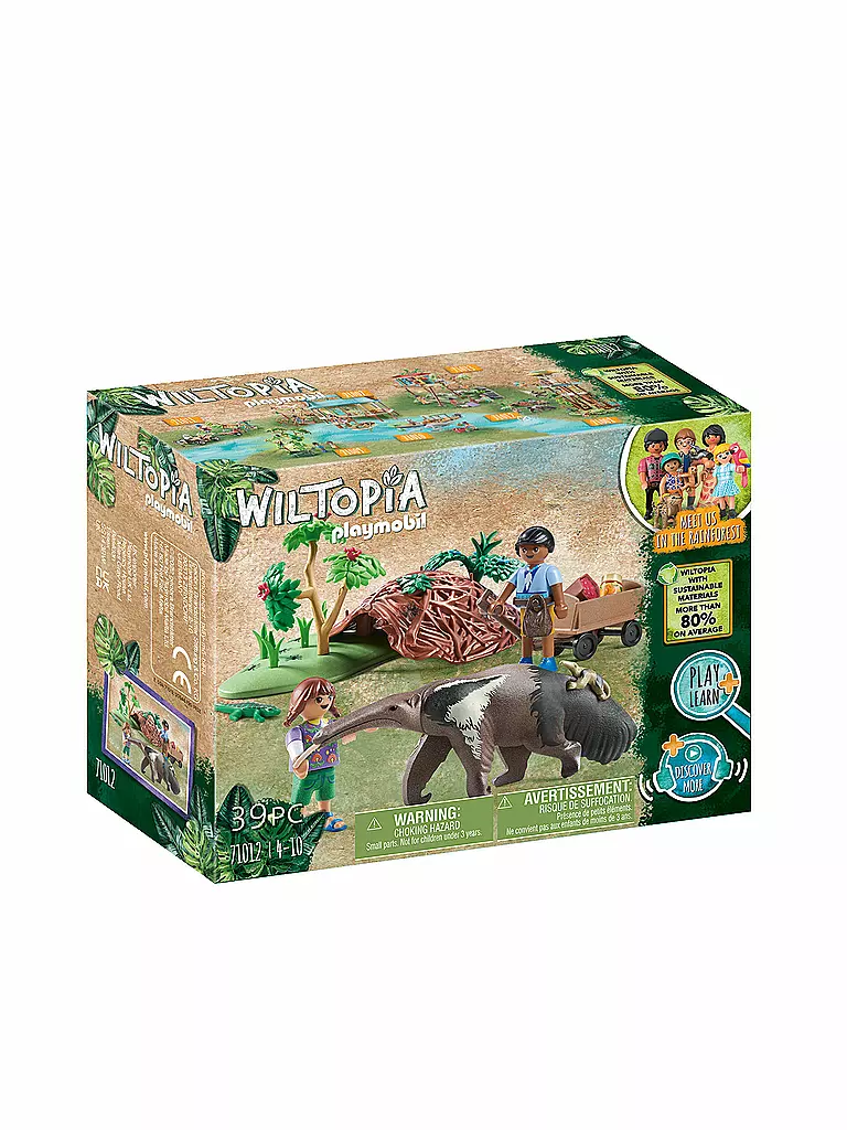 PLAYMOBIL | Wiltopia - Ameisenbärpflege 71012 | keine Farbe
