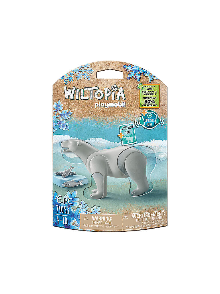 Wie Viel Wiegt Ein Eisbär PLAYMOBIL Wiltopia - Eisbär 71053 keine Farbe