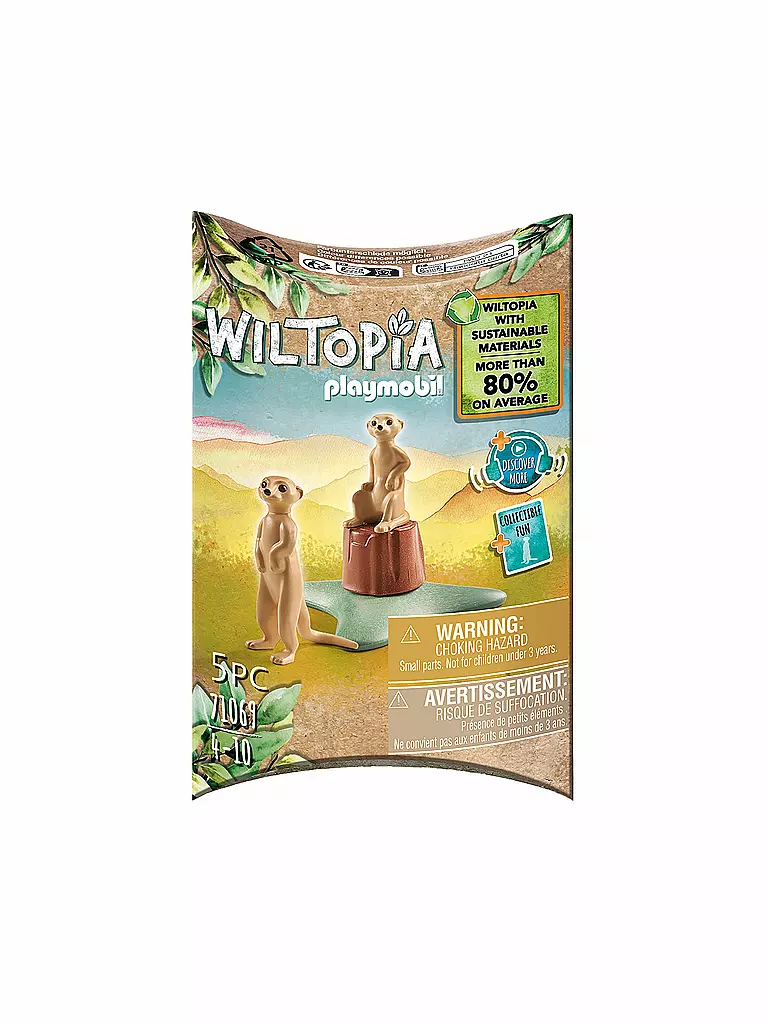 PLAYMOBIL | Wiltopia - Erdmännchen 71069 | keine Farbe