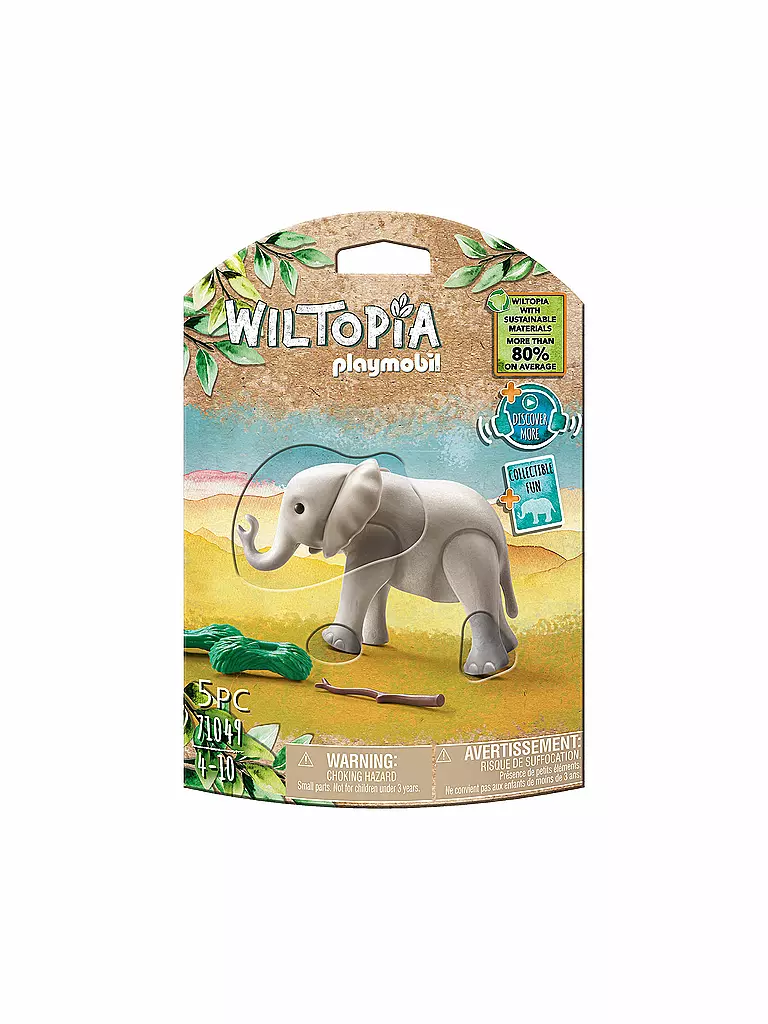 PLAYMOBIL | Wiltopia - Junger Elefant 71049 | keine Farbe