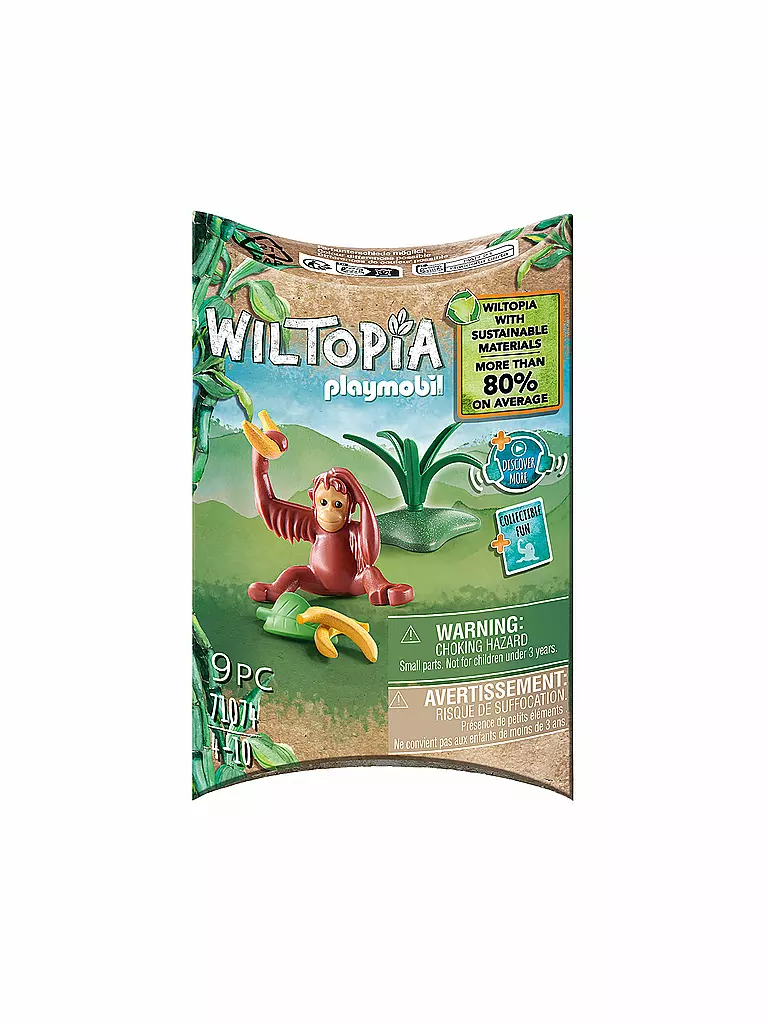 PLAYMOBIL | Wiltopia - Junger Orang-Utan 71074 | keine Farbe