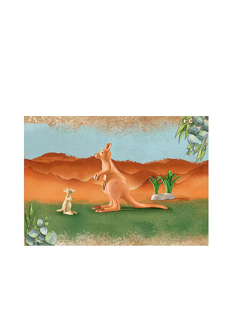 PLAYMOBIL | Wiltopia - Känguru mit Jungtier 71290 | keine Farbe
