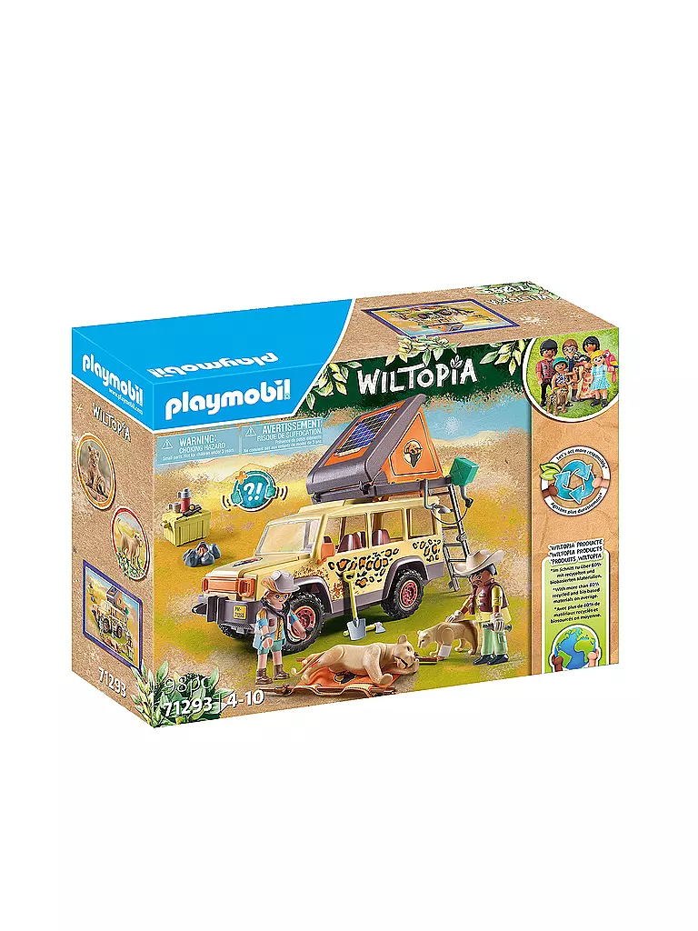 PLAYMOBIL | WILTOPIA - Mit dem Geländewagen bei den Löwen 71293 | keine Farbe