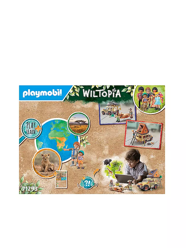 PLAYMOBIL | WILTOPIA - Mit dem Geländewagen bei den Löwen 71293 | keine Farbe