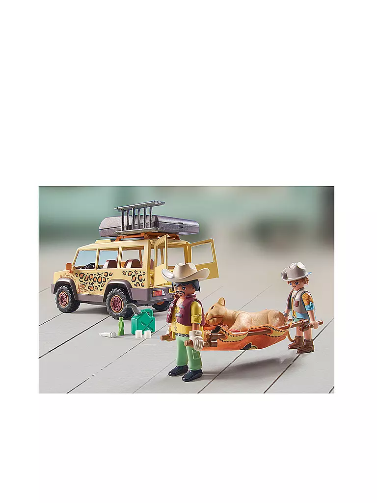 PLAYMOBIL | WILTOPIA - Mit dem Geländewagen bei den Löwen 71293 | keine Farbe