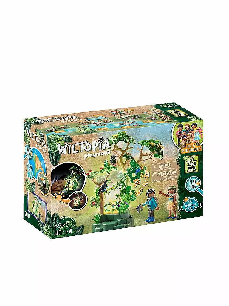 PLAYMOBIL | Wiltopia - Nachtlicht Regenwald 71009 | keine Farbe