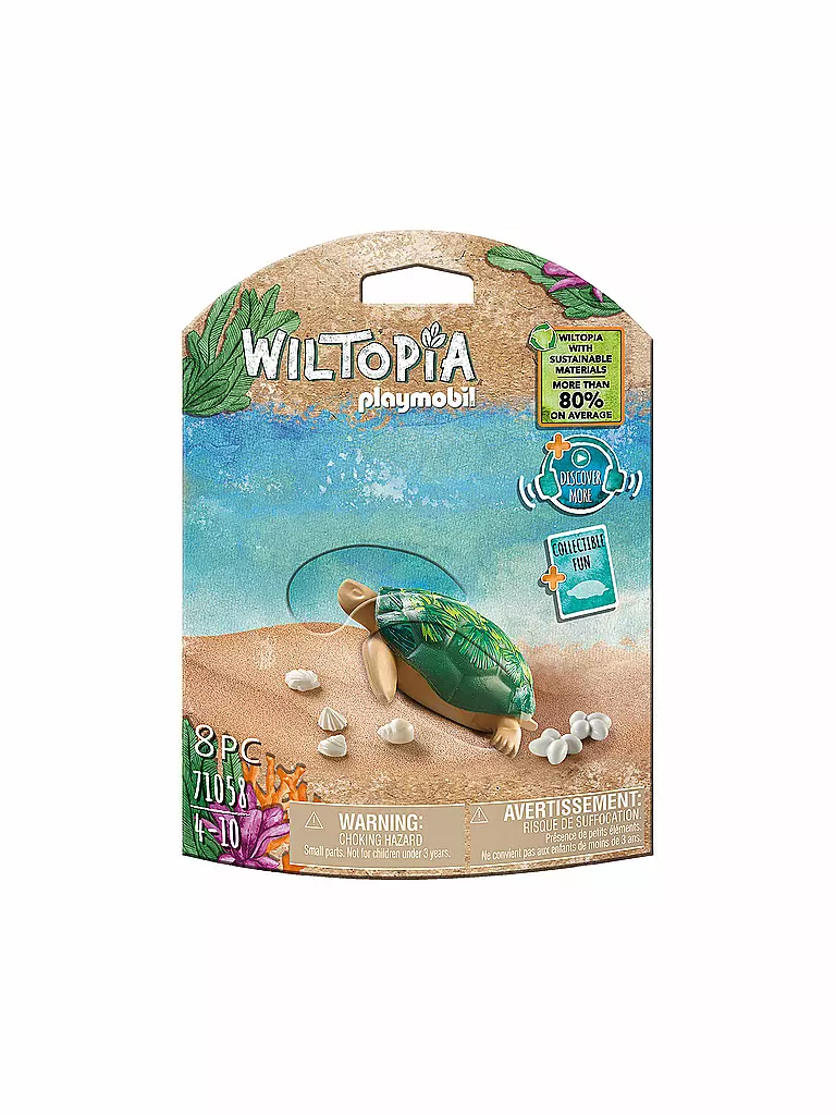 PLAYMOBIL | Wiltopia - Riesenschildkröte 71058 | keine Farbe