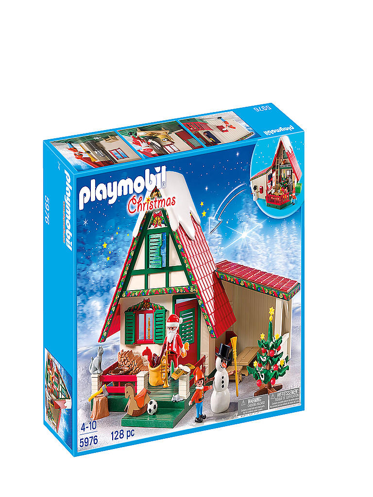 PLAYMOBIL | Zuhause beim Weihnachtsmann 5976 | 