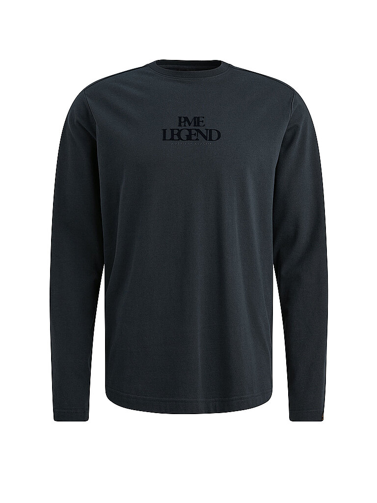 Langarmshirt grau M herren
