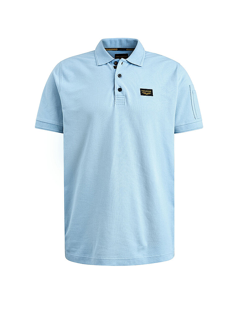 Poloshirt hellblau M herren