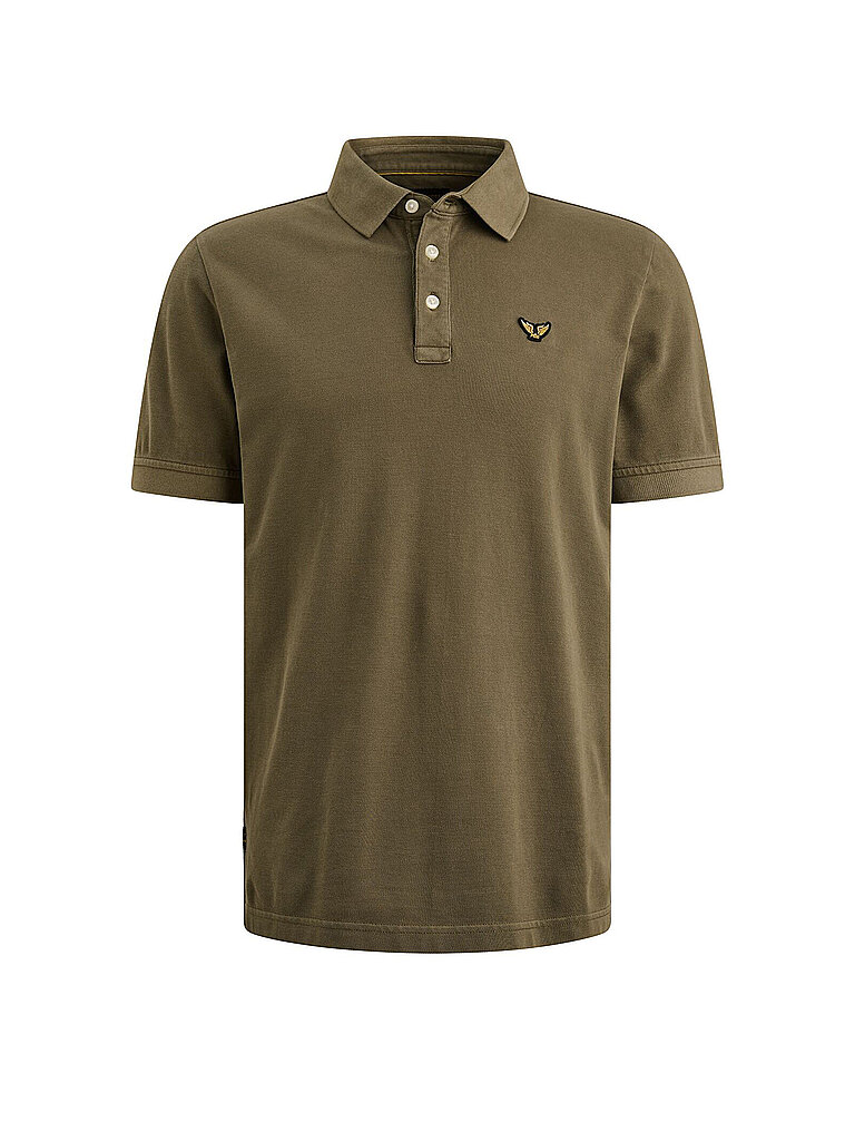 Poloshirt olive M herren